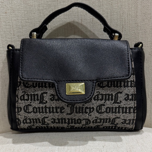 Juicy Couture Handbags - Juicy Couture Black and White Satchel NWOT